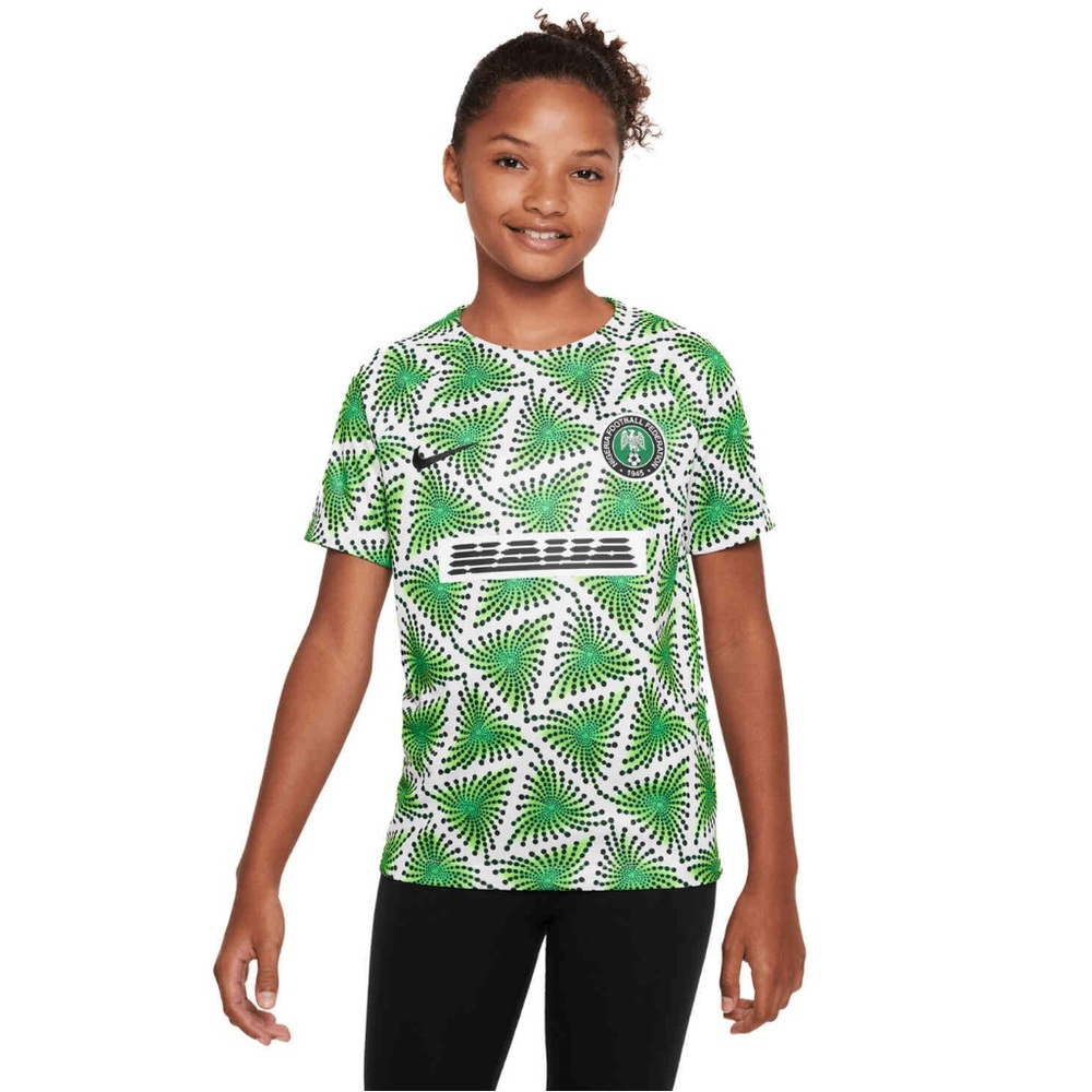 Nike Nigeria soccer jersey, kid’s XL. Amazing print. New!
